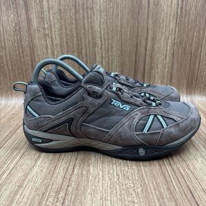 Teva Sky Lake Outdoor Trail Hiking Sneaker 1002873 Brown Blue Women's size 9.5